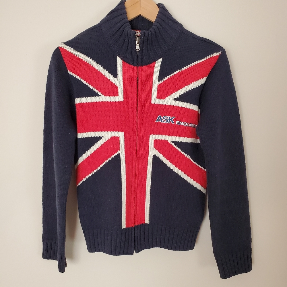 🇬🇧 sweater jacket size M